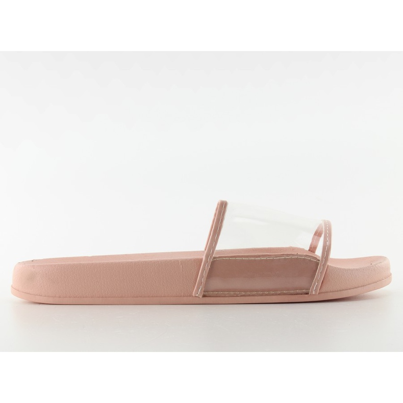 Infradito con cinturino trasparente ts168-6 rosa