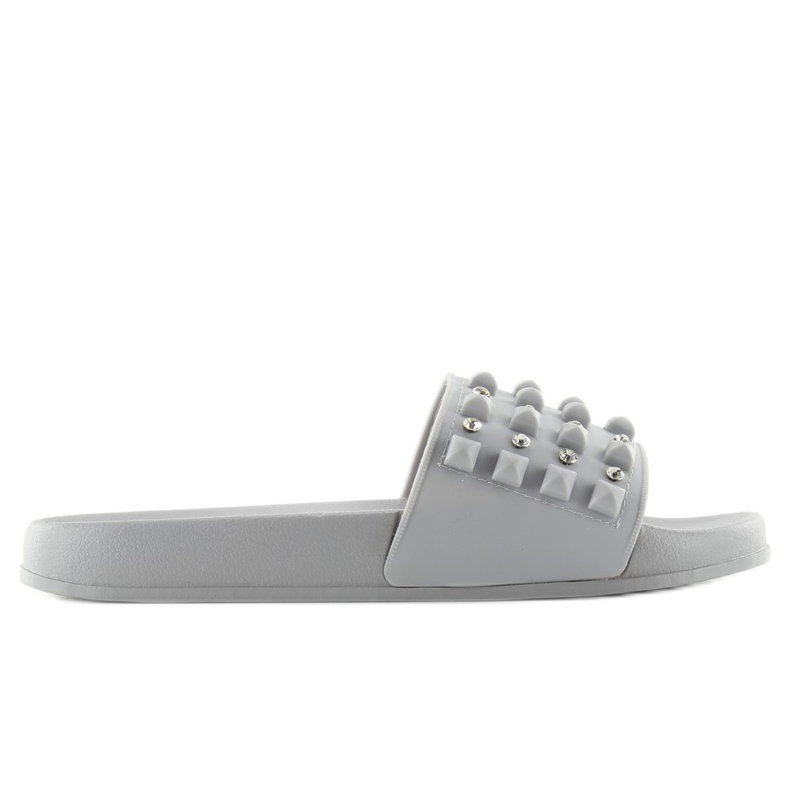 Ciabatte con cinturino in gomma ts168-8 grigio