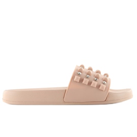 Ciabatte con cinturino in gomma ts168-8 rosa