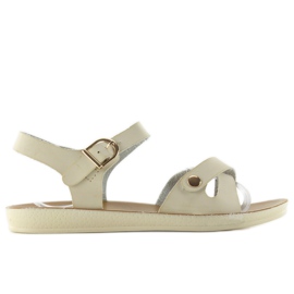 Comodi sandali da donna 761 beige