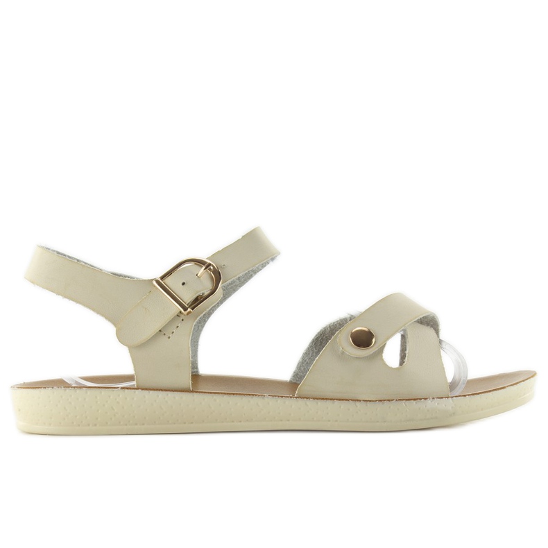 Comodi sandali da donna 761 beige