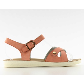 Comodi sandali da donna 761 rosa
