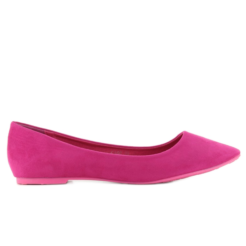 Ballerine lisce delicate C56 Fushia Spitz rosa