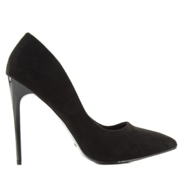 Décolleté classiche su tacco a stiletto b3968j-pb Nero