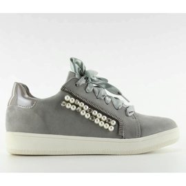 7173 Scarpe sportive grigie grigio