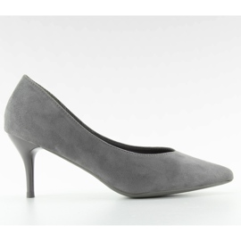 Tacchi bassi con rientro ll-98p grigio