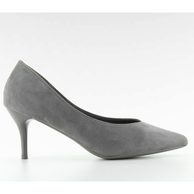 Tacchi bassi con rientro ll-98p grigio
