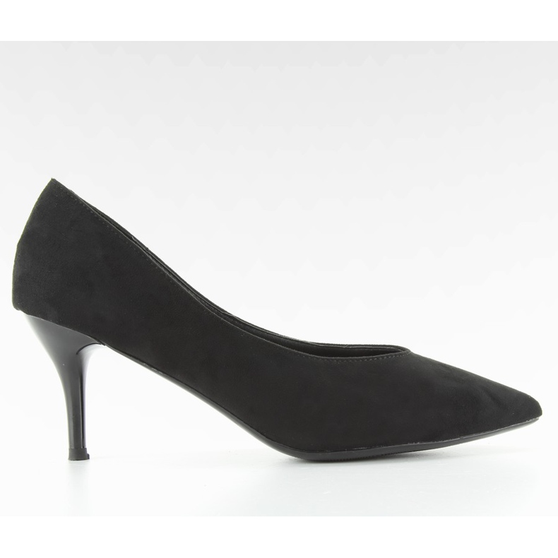 Tacchi bassi con rientro ll-98p nero