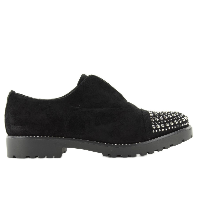 Scarpe Con Borchie Sulle Dita Wd31 Nero