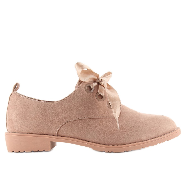 Scarpe basse stringate LL-86 Rosa