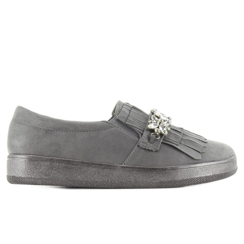Slipons su una suola perla t277p Grigio