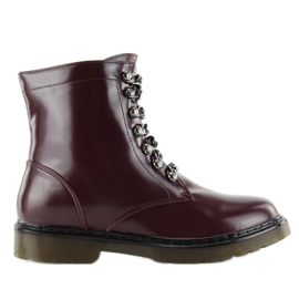 Martensiaki DD32 Stivali rossi rosso