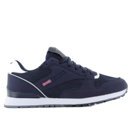 Scarpe sportive super comode D81 navy blu navy
