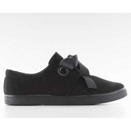 Scarpe da ginnastica legate con un nastro JX49 Black nero