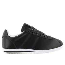 8850 scarpe sportive in raso nero