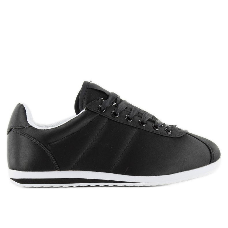 8850 scarpe sportive in raso nero