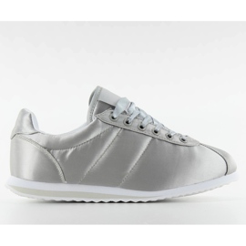 8850 scarpe sportive in raso grigio