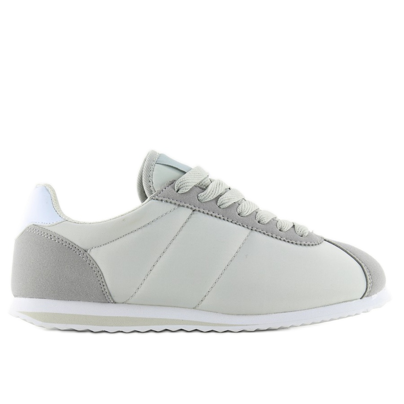 Scarpe sportive grigio chiaro 8847 bianca