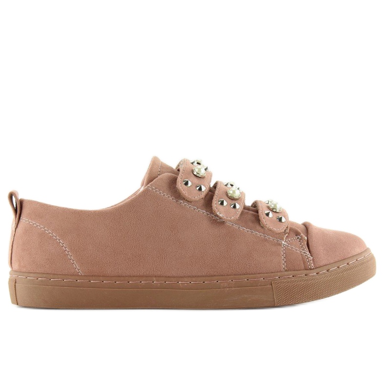 Sneakers con perle l1078 Rosa
