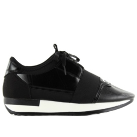 Scarpe sportive da donna 86-173 NERO / NERO