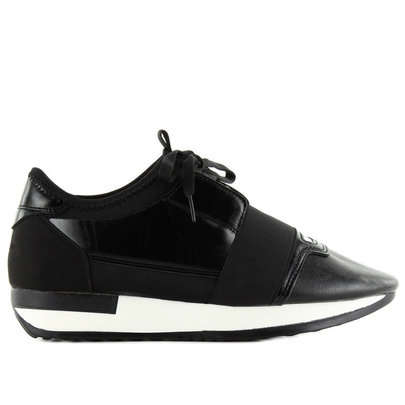 Scarpe sportive da donna 86-173 NERO / NERO