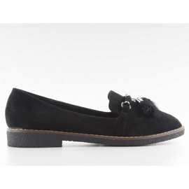 Mocassini da donna lords JH52p neri nero