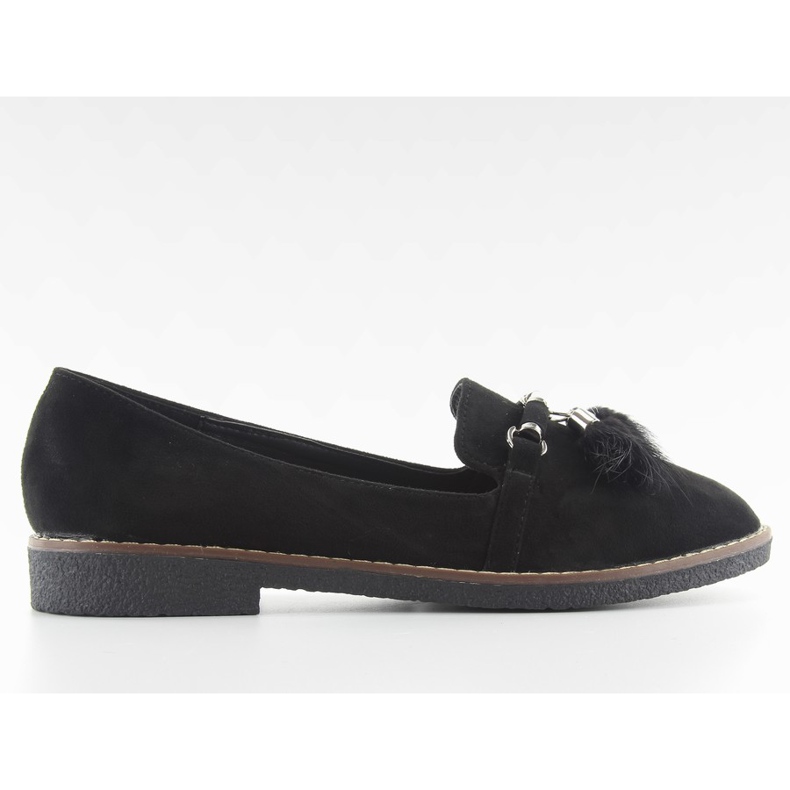 Mocassini da donna lords JH52p neri nero