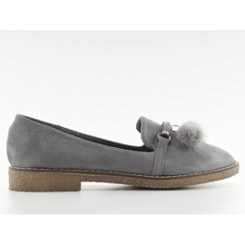 Le scarpe Loopyl da donna JH52p grigie grigio