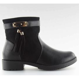 Stivali da donna neri Y8567 neri nero