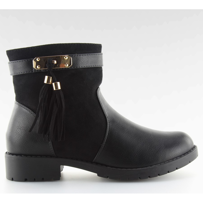 Stivali da donna neri Y8567 neri nero