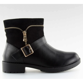 Stivali da donna neri Y8561 neri nero