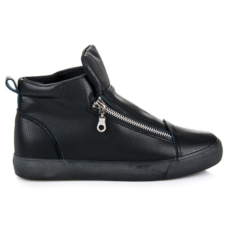 Lgm Sneakers alte con cerniera nero