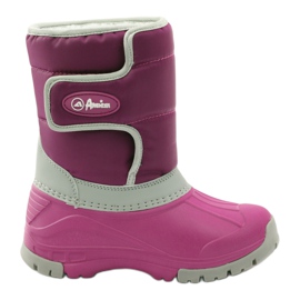 American Club Stivali invernali stivali americani super leggeri rosa grigio