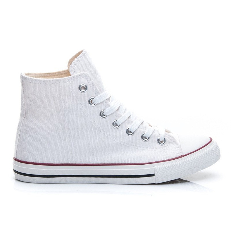 Wind Sneakers bianche della vecchia scuola bianca