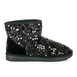 Torna Mukluki con paillettes nero