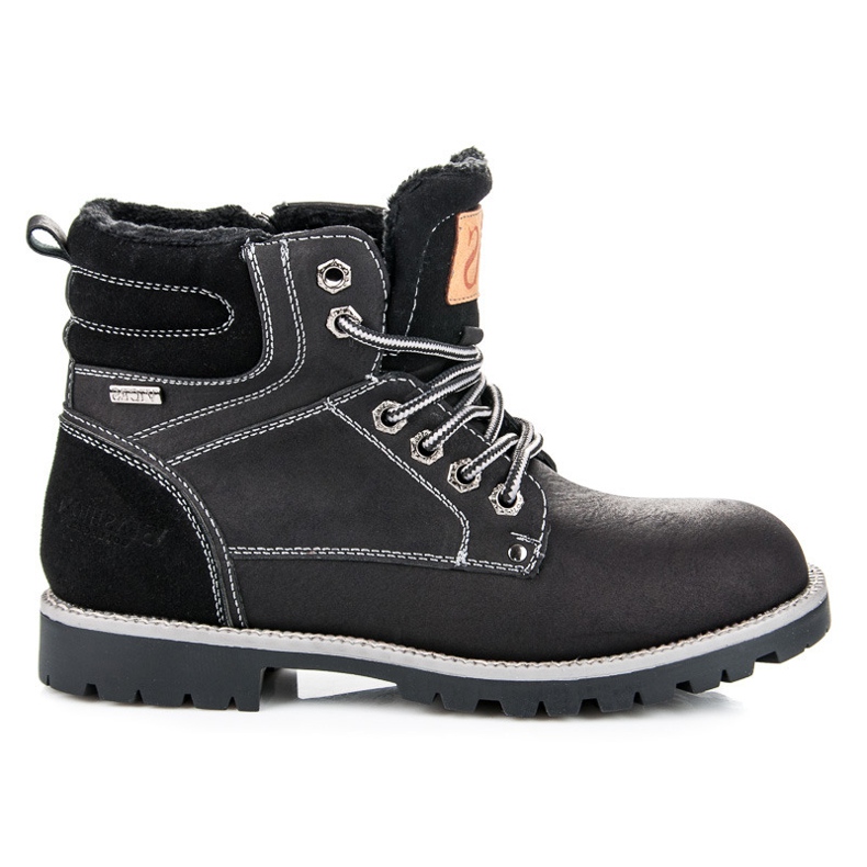 Vices New Collection Trapper con cerniera nero