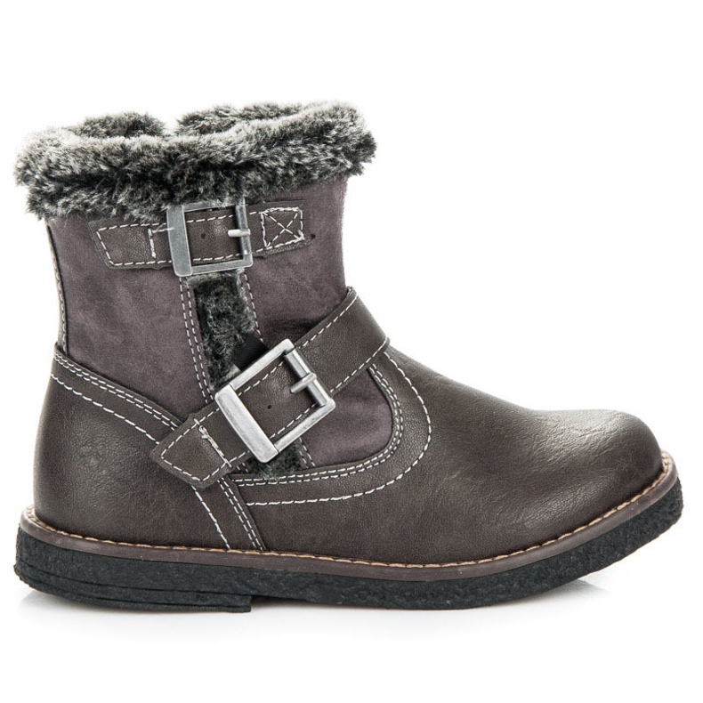 American Club Stivali grigi per ragazze grigio