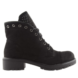Operai con borchie nere jh19215 nere nero