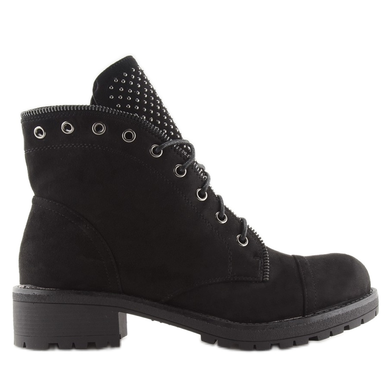 Operai con borchie nere jh19215 nere nero