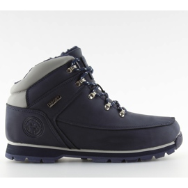 Calde scarpe da trekking blu navy