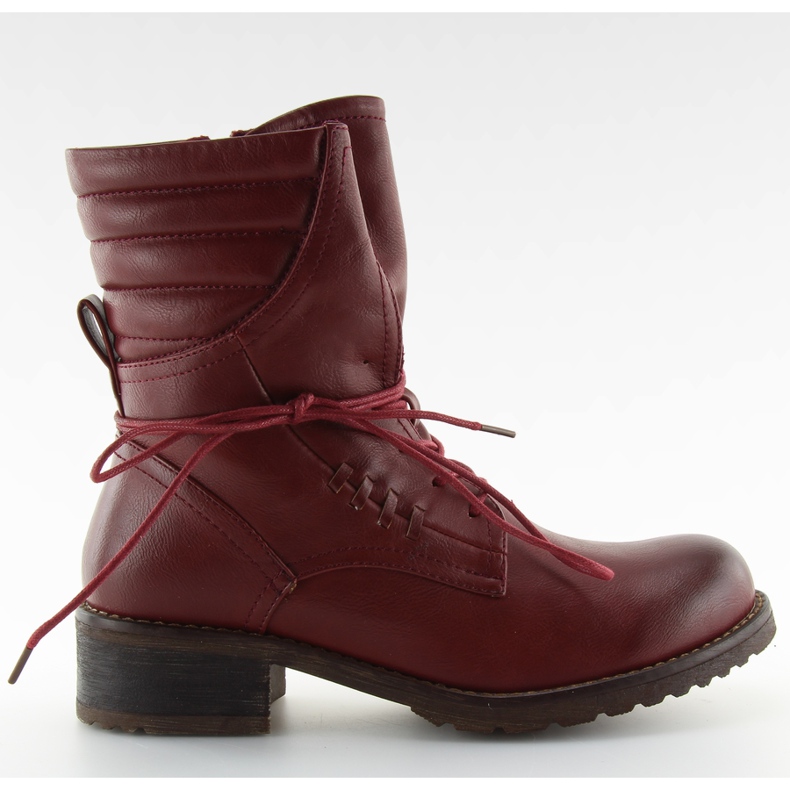 Stivali bordeaux 9560 Vino multicolore rosso