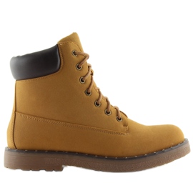 Stivali in legno da donna cammello hq895 cammello giallo