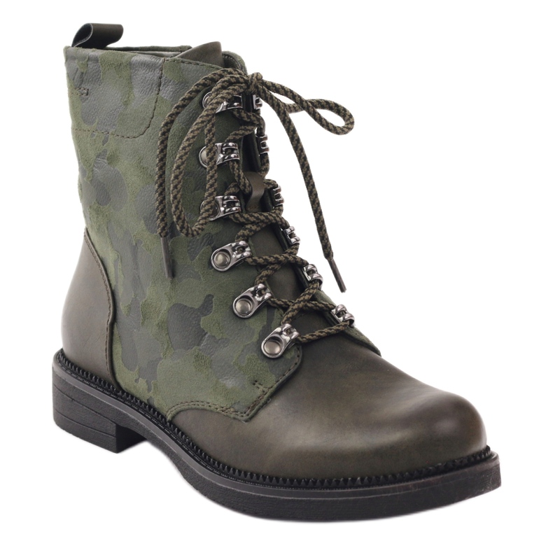 Sergio Leone Scarpe da lavoro mimetiche verdi verde multicolore