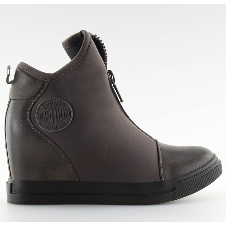 Sneakers con zeppa grigie 168-129 grigie grigio