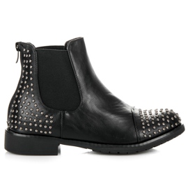 Flyfor Stivaletti Chelsea con jet nero