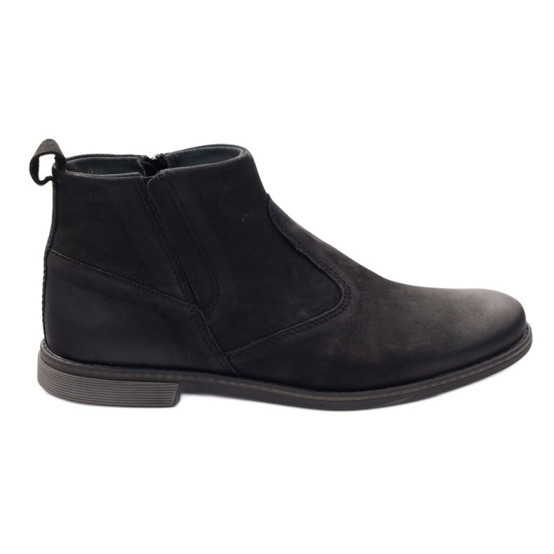 Stivali neri Jodhpur con cerniera Riko 824 nero