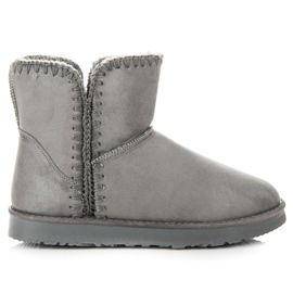 Doposci Kylie in camoscio grigio
