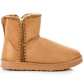 Doposci Kylie in camoscio marrone