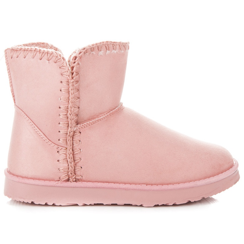 Doposci KYLIE in camoscio rosa