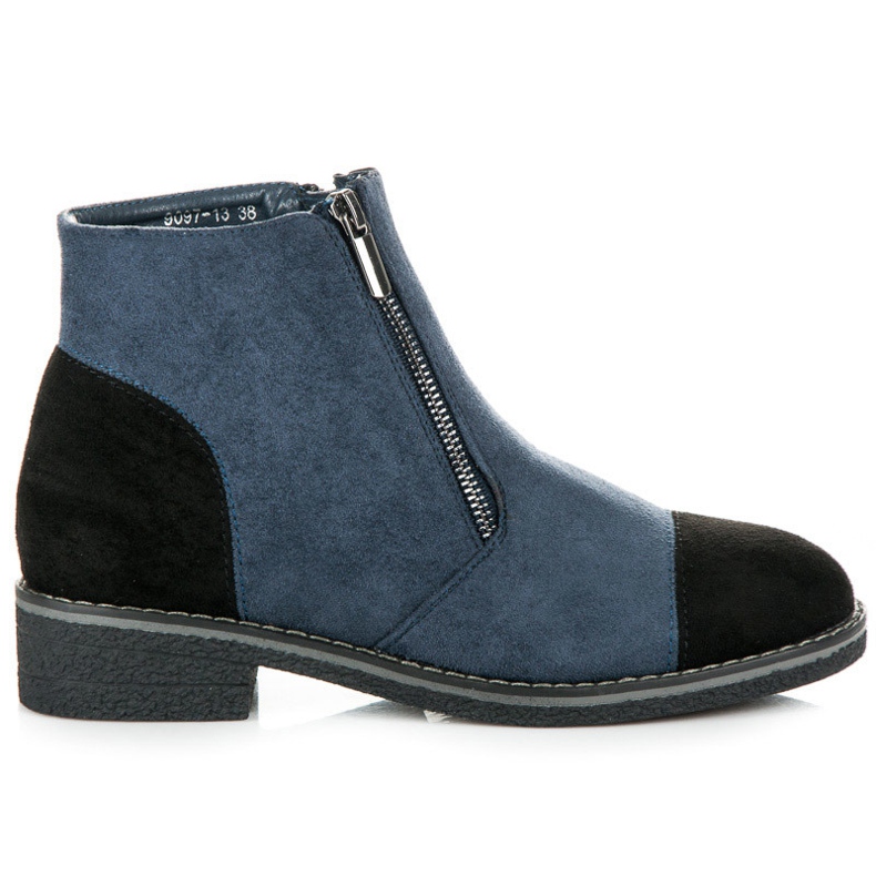 Vices Stivaletti in camoscio per l'autunno blu